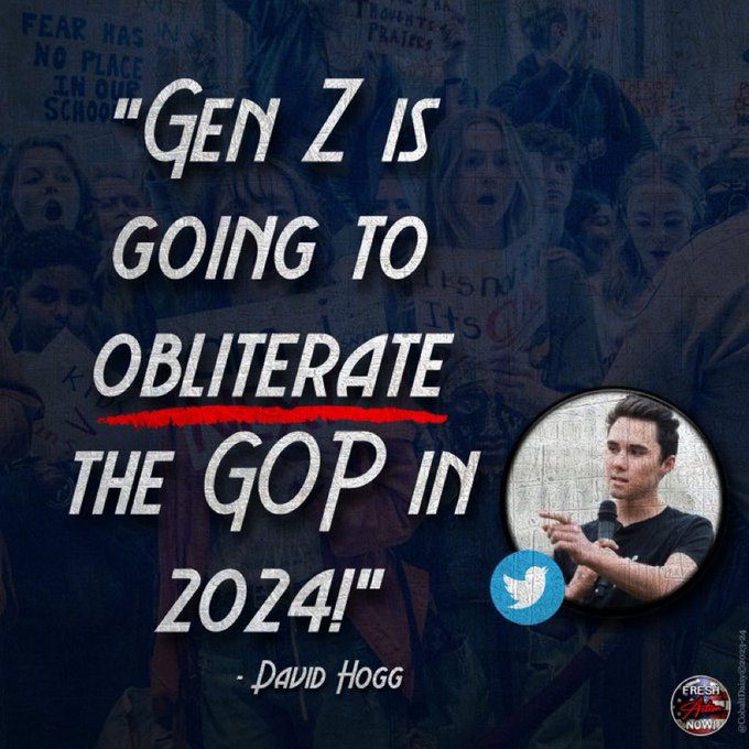 Gen Z turnout exploded during the 2018 midterm elections under Trump. In 2020 Gen Z turned out in huge numbers to vote against 4 more years of Trump. They made a difference in booting the corrupt AF Defendant Trump out of Office. In the 2022 midterms they were critical to the…