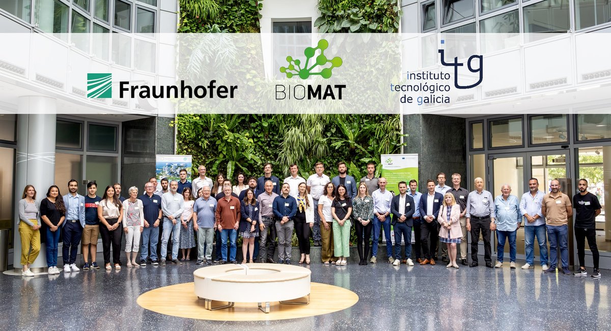 itg_imagine's tweet photo. ALEMANIA | Nos reunimos en Berlín con nuestro socio #Fraunhofer, anfitrión de @BIOMAT_Project, iniciativa #h2020 que impulsamos 26 entidades europeas para validar nuevos #materiales basados en #espumas de #poliuretano de base #biológica para construcción, automoción y mobiliario. https://t.co/2AqhuCgIJy