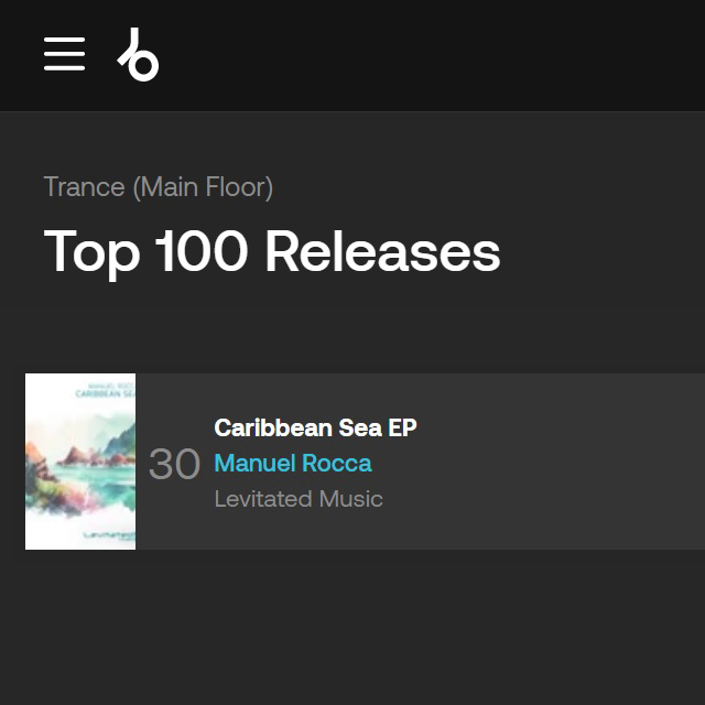 Nice to see "Caribbean Sea EP" at #30 on the Top 100 Trance releases. Thank you very much for your support #trancefamily
Download/Stream: ffm.to/levc041