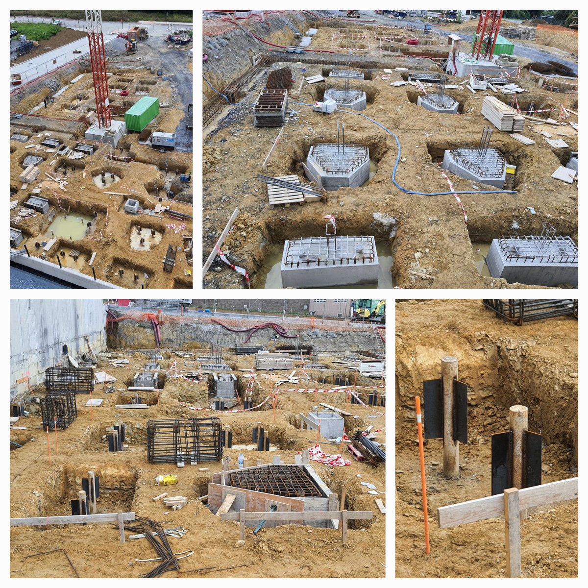 Micropilotes y encepados ejecutados siguiendo las buenas prácticas constructivas.
Eso de que ya no quedan profesionales como los de antes no es cierto. Lo bueno se paga