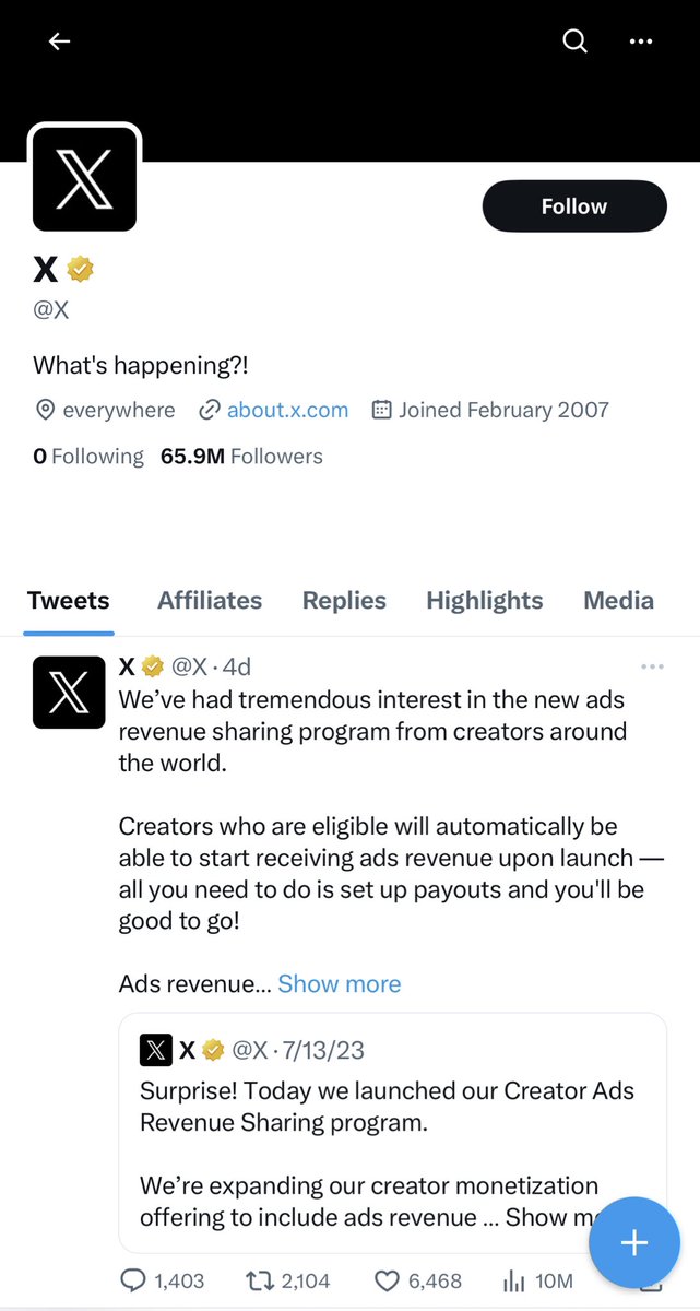 NEW: former owner of @x handle tells me he didn’t sell the account: “Twitter just took it essentially”. They offered some  merchandise and a meeting 

telegraph.co.uk/business/2023/…