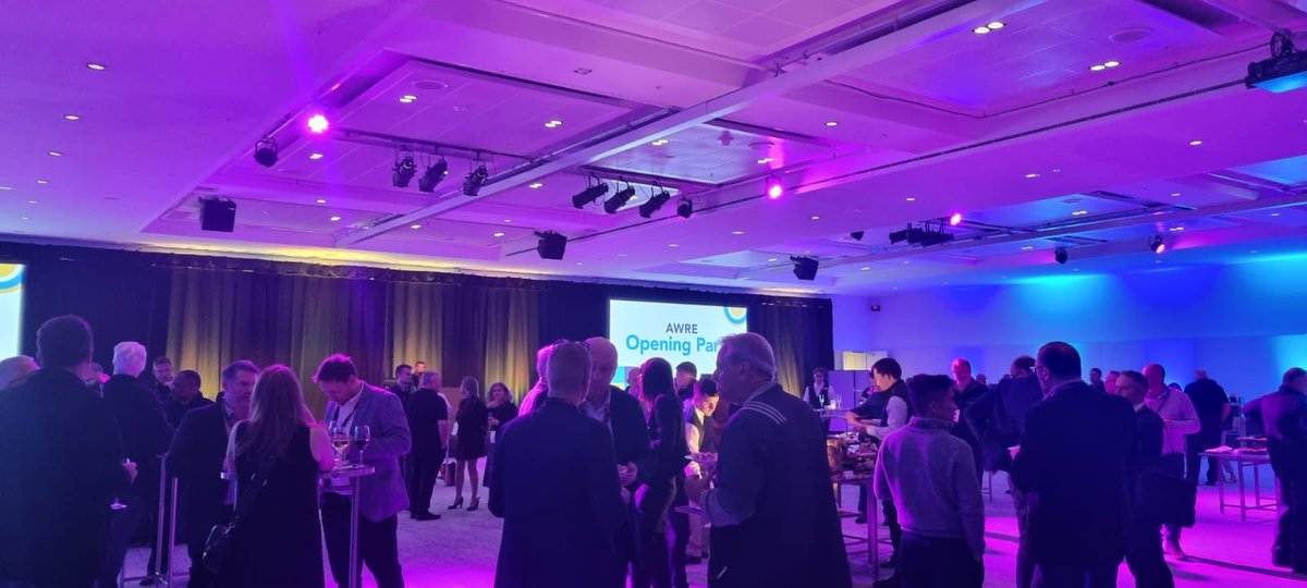 Thank you for joining us on Day 1 of AWRE! The fun doesn’t stop. Join us tomorrow to drive a world of waste solutions at the premier national platform for waste, recycling and resource recovery.