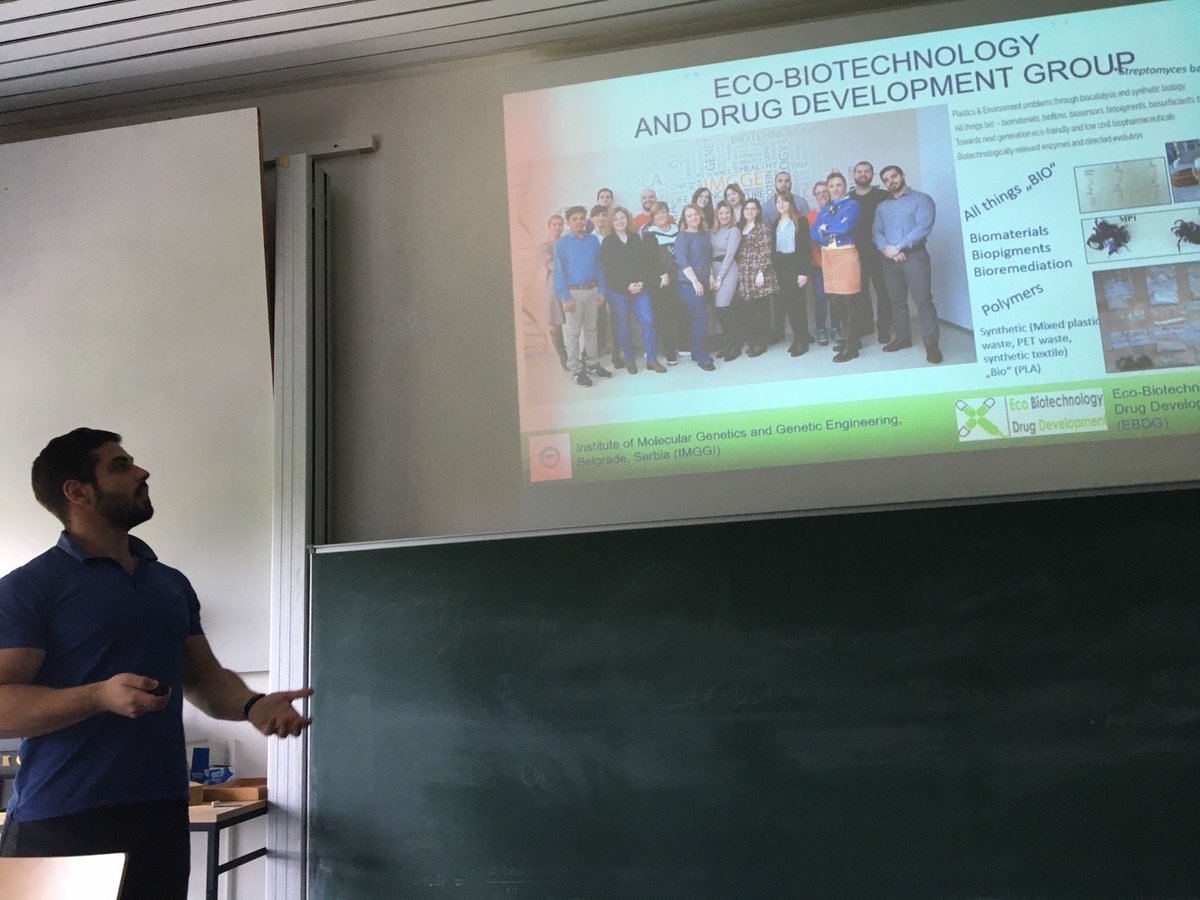 BioICEP_IMGGE's tweet photo. Students from IMGGE, Vukašin Janković and Marija Nenadović visited the Clausthal Center for Materials Technology, The Clausthal University of Technology in the period of 18th June to 17th July 2023. https://t.co/hH65jtbStc
