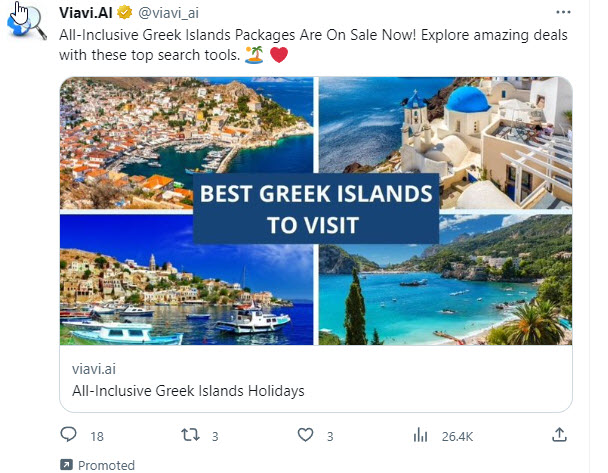 geoffatwork's tweet photo. Given everything that is happening there now, I think I will pass thanks twitter (or whatever you're callling yourself today). #Greecewildfires #Greece #Greecefires https://t.co/rdo4KpPUuA