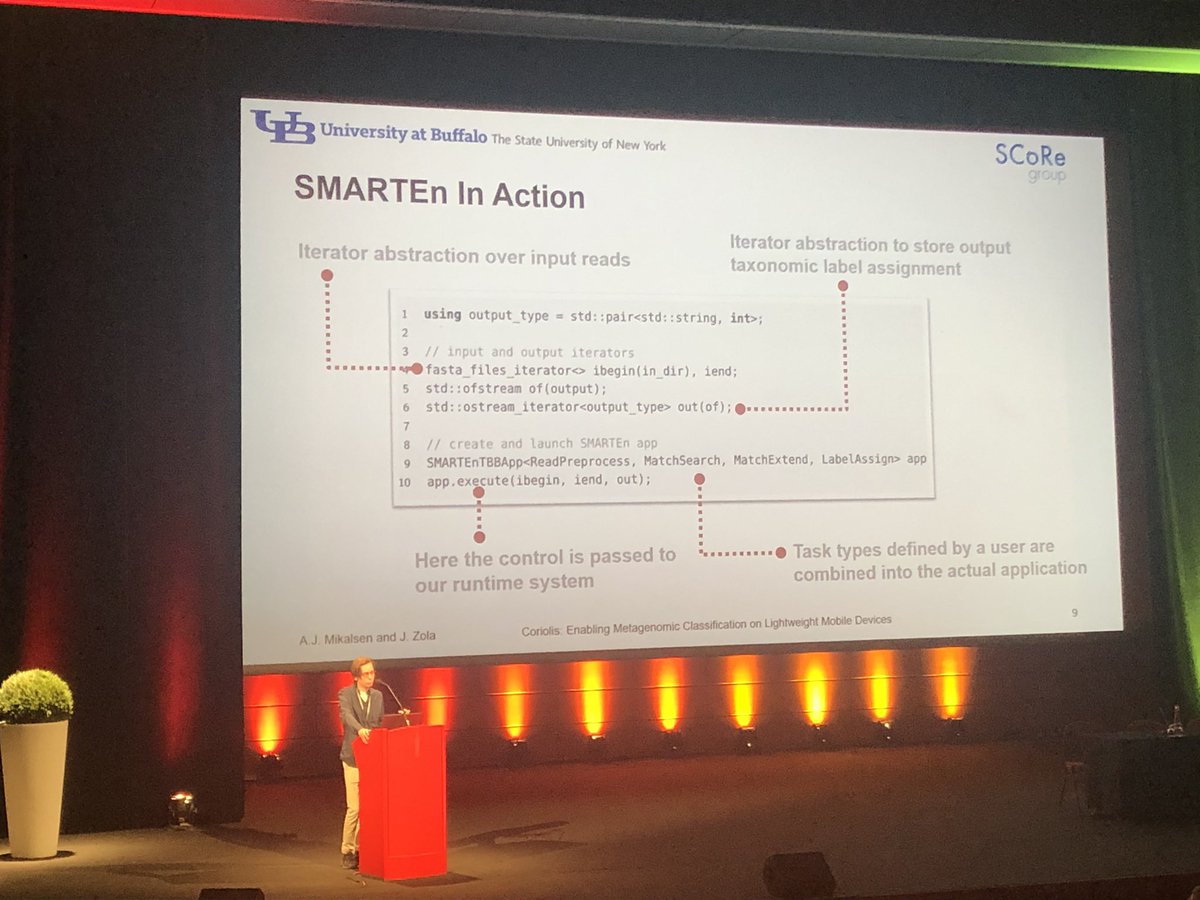 giulio_pibiri's tweet photo. C++ during #HitSeq! Awesome 😎 and great talk! https://t.co/HmqfWcyFNm
