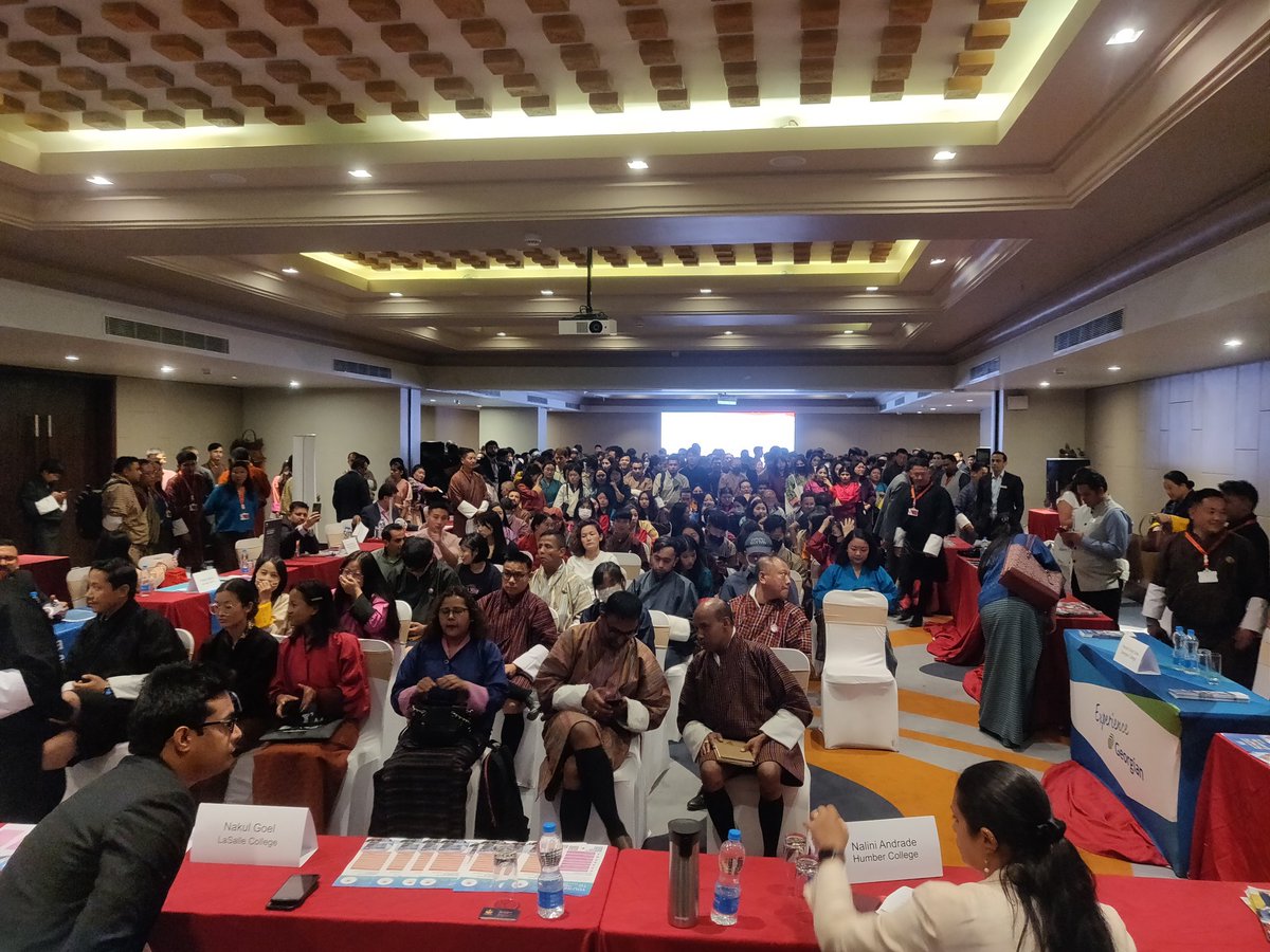 Anuj in India (@anuj_tcs_canada) on Twitter photo Great turnout for #EduCanada seminar in Thimphu, Bhutan. Potential future leaders of #Bhutan considering high quality education in Canada. One in one interactions #StudyinCanada <a href="/TradeTeamIndia/">TCS in India</a> <a href="/CanadainBhutan/">Canada in Bhutan</a> Great turnout for #EduCanada seminar in Thimphu, Bhutan. Potential future leaders of #Bhutan considering high quality education in Canada. One in one interactions #StudyinCanada <a href="/TradeTeamIndia/">TCS in India</a> <a href="/CanadainBhutan/">Canada in Bhutan</a>