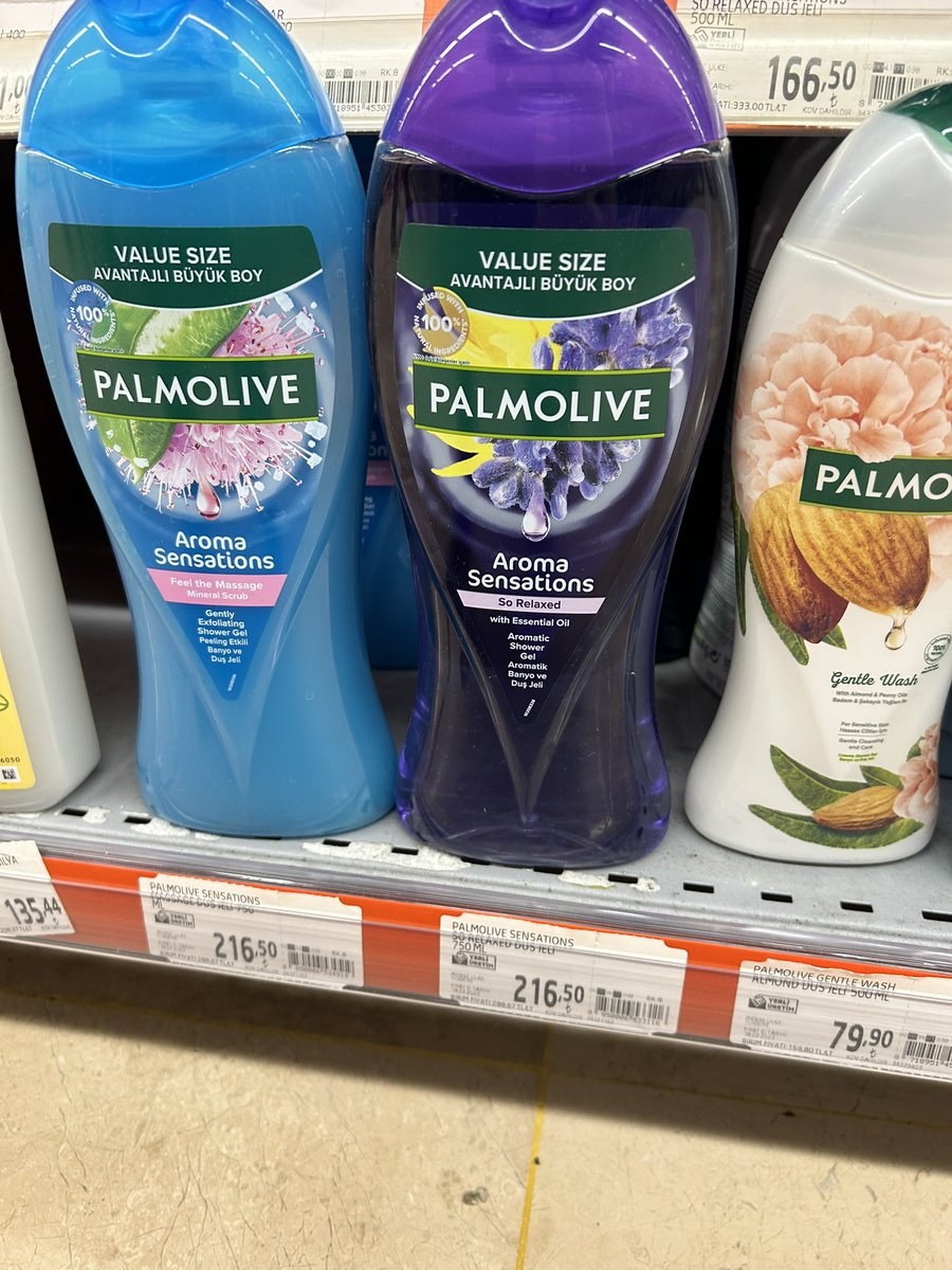 ZamHaberAjans's tweet image. Duş Jeli 

2 ay önce 59₺ 
Bu gün 216₺