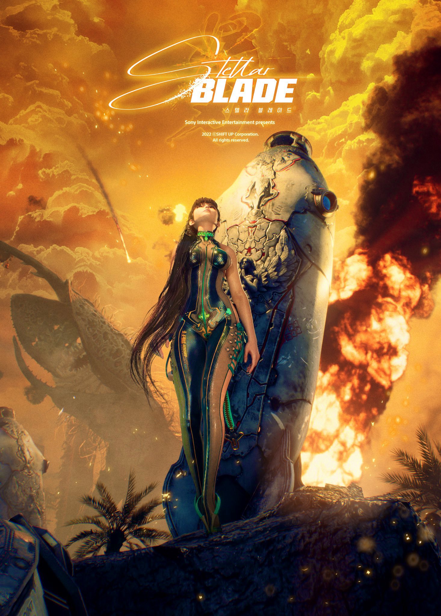 Stellar Blade Playstation 5 PS5 PREMIUM POSTER MADE IN USA