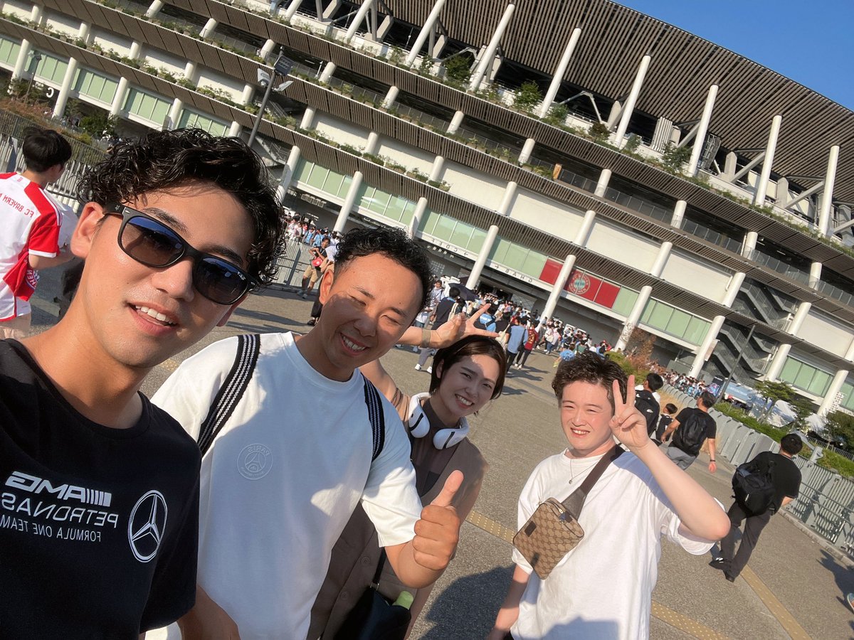 akira_fantasy's tweet photo. 国立競技場！
マンチェスターシティー
VS
バイエルンミュンヘン

最高の試合を見に東京🗼 https://t.co/ch9yN7cGjr
