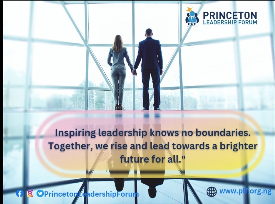 At the Princeton Leadership Forum, we envision a world where #BoundariesAreTranscended, hand in hand, as we #ShapeTheFuture together.  #LeadershipMatters #EmpoweredTogether