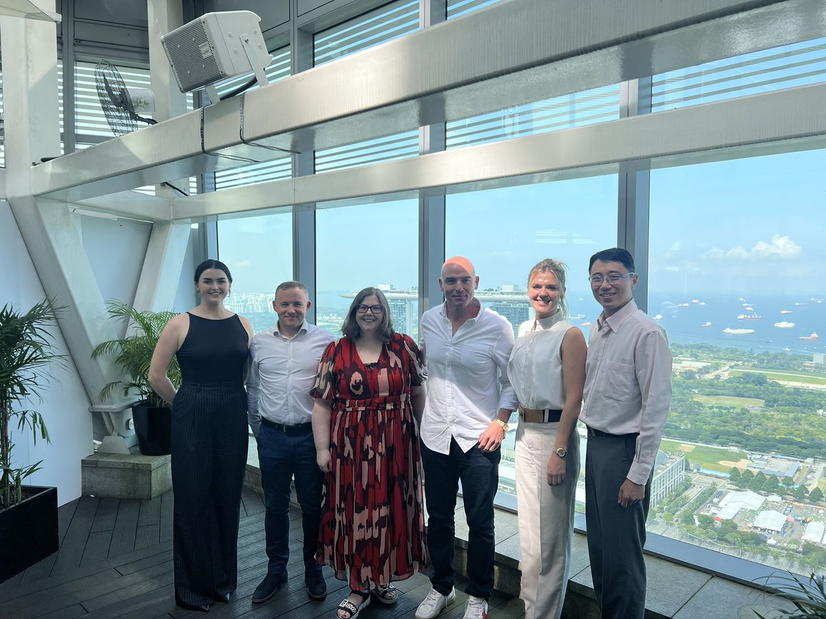 What an amazing week so far in #Singapore officially opening our new offices and welcoming new team members. Thank you to our amazing Irish Ambassador <a href="/IEAmbSingapore/">Sarah McGrath, Ambassador of Ireland</a> and <a href="/EI_AsiaPacific/">Enterprise Ireland APAC</a> for all the support in helping establish Singapore as our South East Asia HQ.