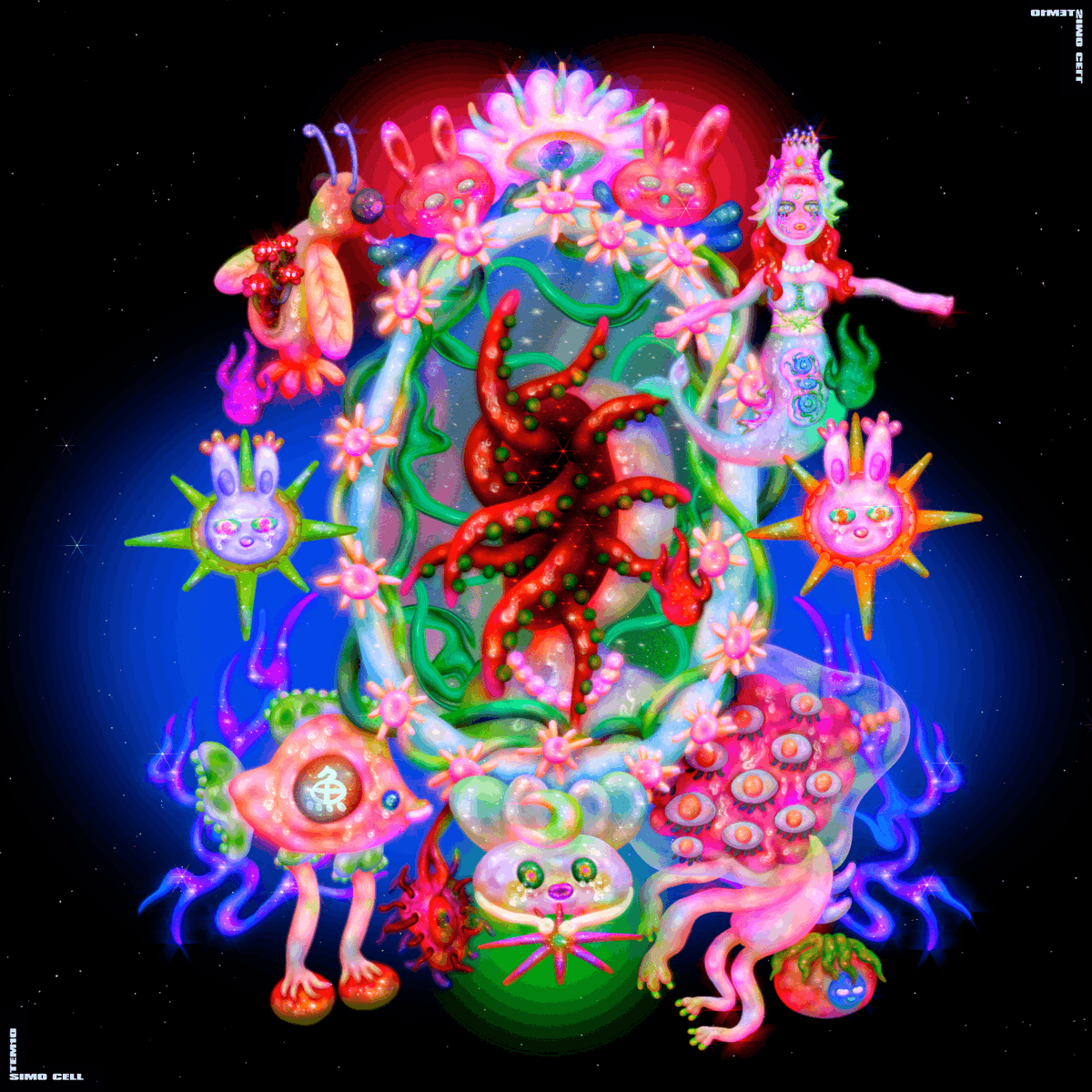 Been working on this for 3 years... proud to announce the details for my first solo album. 

“Cuspide Des Sirènes” will be out on TemeT from Sept 14th :)  

1st single 'behind the waterfall' is out today on all platforms: simocell.bandcamp.com/album/cuspide-…
 
Amazing visual by <a href="/riniifish/">ʀɪɴɪɪғɪsʜ</a>