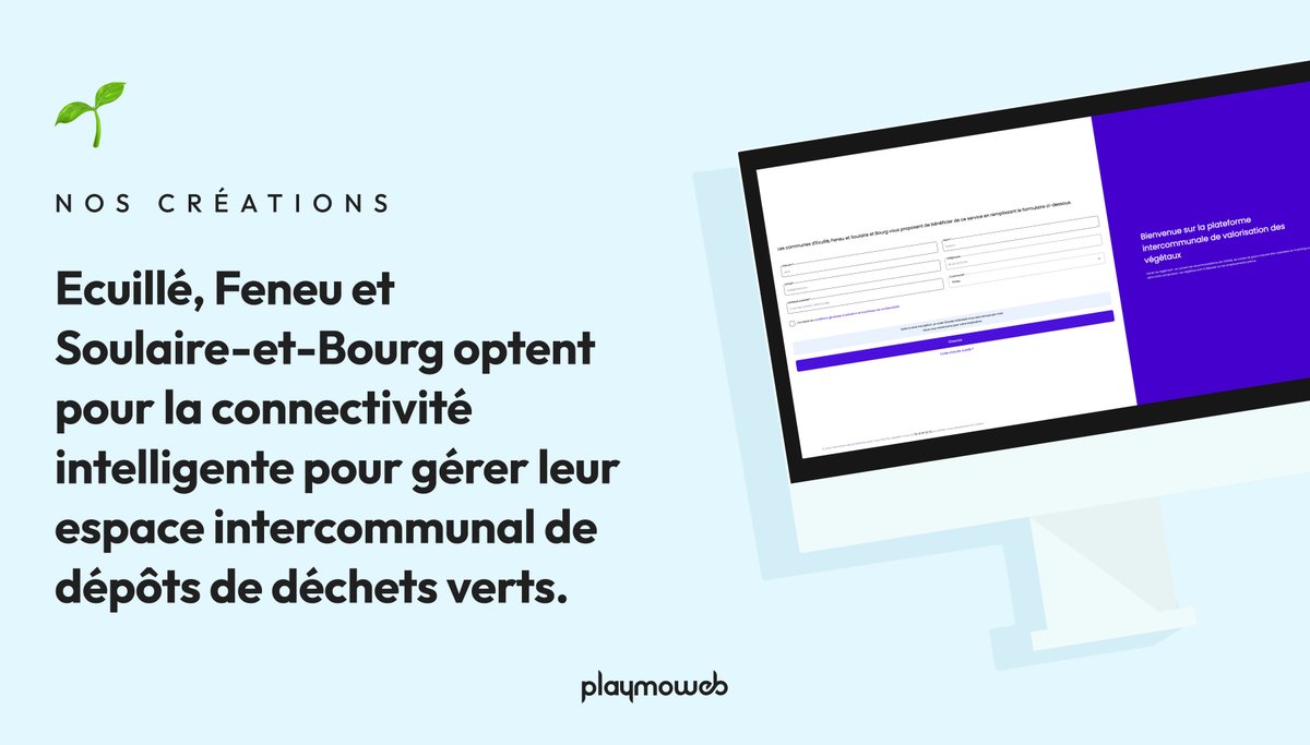 Nouveau projet pour Ecuillé, Feneu et Soulaire-et-Bourg !

La ville d’Ecuillé offre aux habitants un accès libre et sécurisé à son espace de valorisation des végétaux grâce à un portail connecté. ✅

Pour plus de détails 👉 linkedin.com/feed/update/ur…

#IoT #objetconnecté