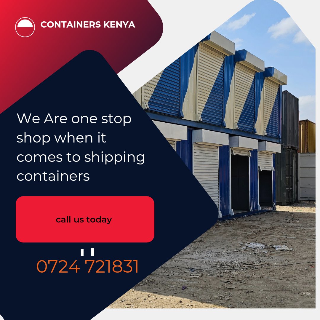 For any container need contact us on 0724 721831 or email us on sophie@containerskenya.com 
#MaandamanoWednesdayToFriday 
#tuesdayvibe