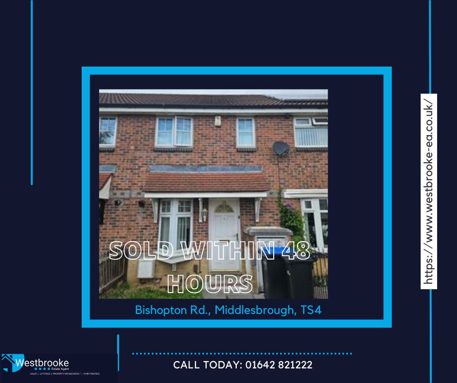 westbrooke_ea's tweet photo. 🚨SOLD WITHIN 48 HOURS🚨
Ready to Sell Your Home? Enquire Now and do it the Westbrooke Way!
Bishopton Road, Middlesbrough TS4🏡
Asking Price £74,995🌟

#WestbrookeEstateAgent #Westbrooke #Linthorpe #TeessideEstateAgents #NorthEastEstateAgents #TeessideProperty #Northeast https://t.co/XLDAXWXh63