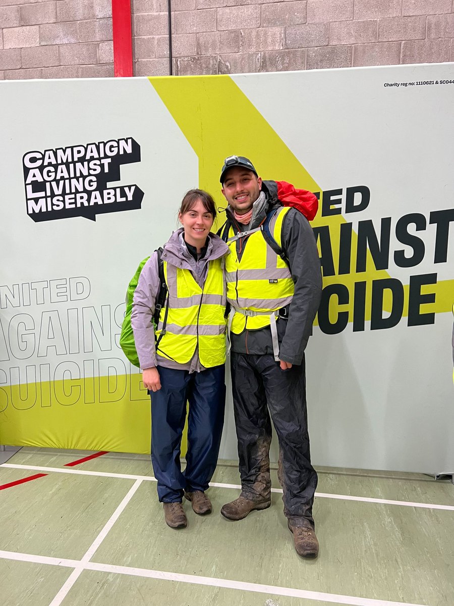 ConticTech's tweet image. Our founders, Adam and Imogen headed to Wales to climb Snowdon at night this weekend! Starting at 12:30am on Sunday they hiked in the rain for 5 and a half hours to raise money for Campaign Against Living Miserably - raising over £100,000 in total! 🏆 

#NightHike #CALM #Contic