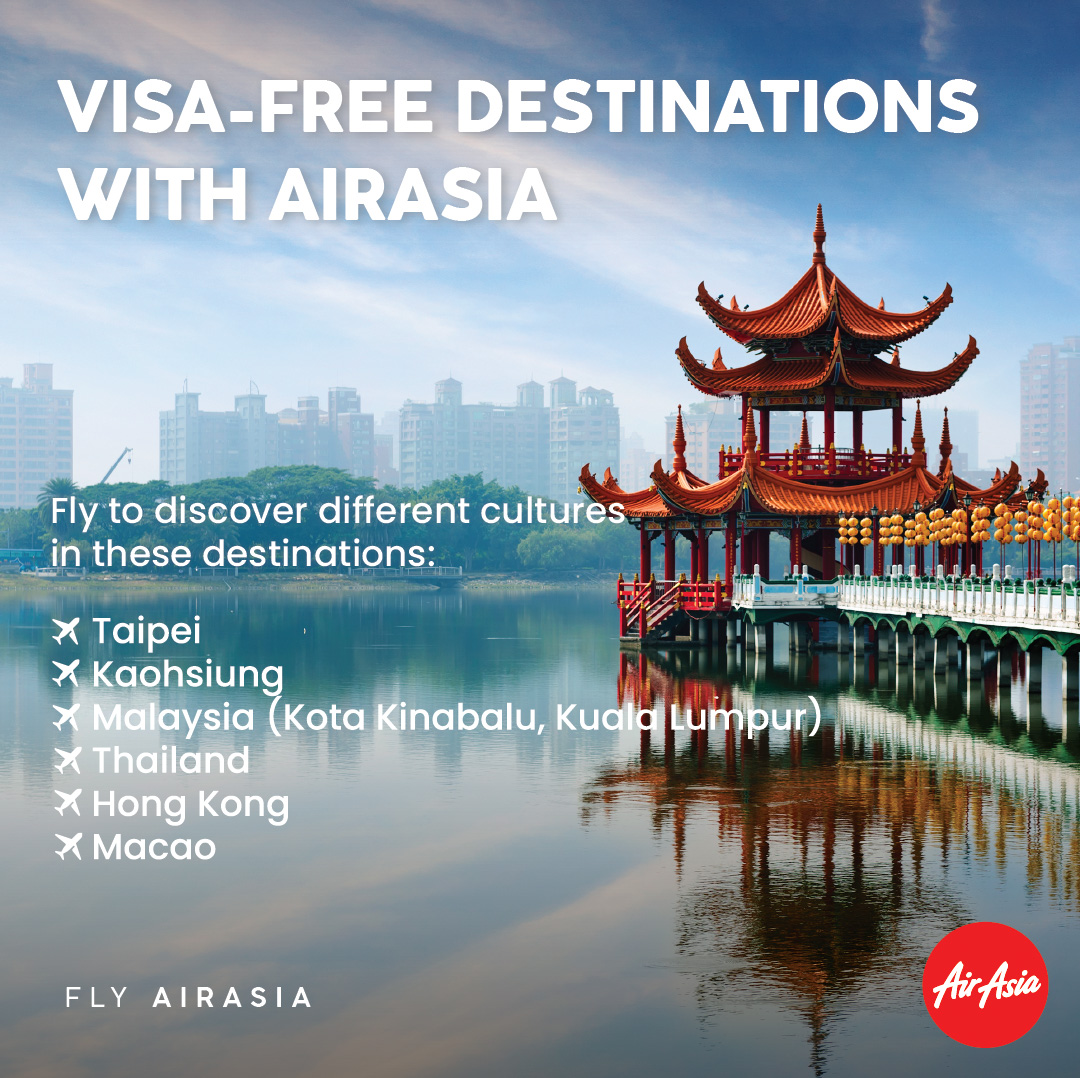 AirAsiaFilipino's tweet photo. Planning your next international adventure with #AirAsia? 🌍 Before you take off, here are the essential visa-related info you need to know to ensure smooth travels.✈

#FlyAirAsia
#FlywiththeChampion
#WeDoItBest https://t.co/6mqC2vkyha