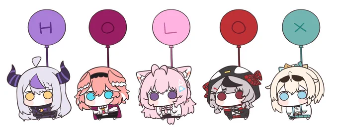 ほろっくすー #laplus_artdesu #Luillust #さかまた飼育日記 #こよりすけっち #いろはにも絵を 