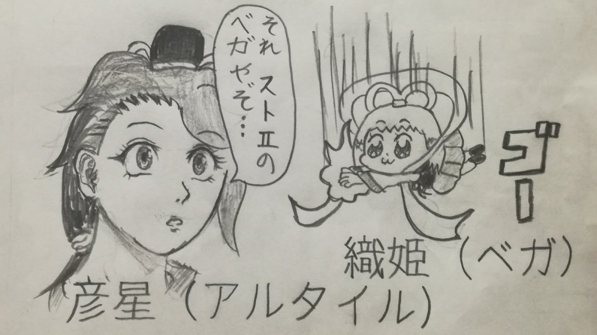 #今月描いた絵を晒そう
2023年7月 ②
シエ美&ルディ子 ギャルモード
七夕イラスト(ベガ違い)
BD版ルディ子
ルディ子メタモルフォーゼ図解