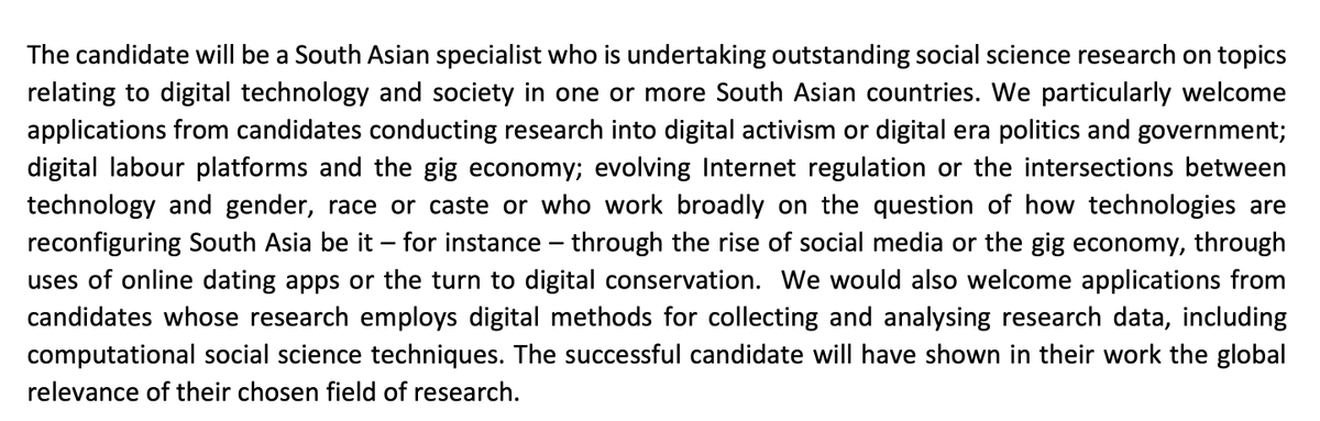 We're recruiting an Associate Professor in Digital South Asian Studies at @oiioxford Details here: my.corehr.com/pls/uoxrecruit…