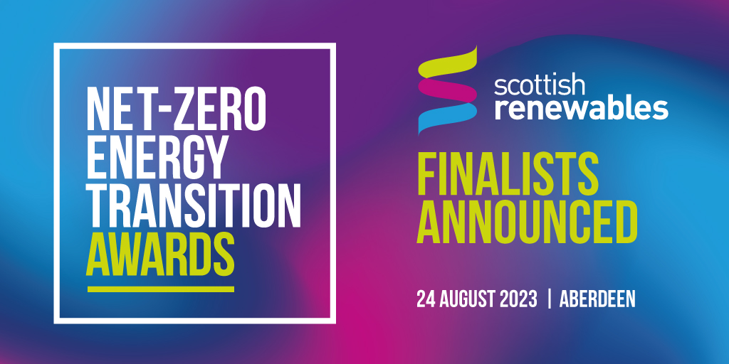 ScotRenew's tweet photo. We’re pleased to announce the finalists for the Net-Zero Energy Transition Awards! Take a look at the remarkable individuals and companies leading the charge towards a sustainable future: https://t.co/Qrrv2PptBK. #NZETA23 https://t.co/6FIiWTSFlC