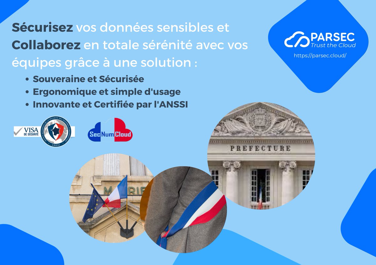 Ce lundi 24 juillet, la ville et l’agglomération d’Angoulême ont été victimes d’une cyberattaque, comme beaucoup d'autres collectivités.

✅ Investissez dans votre sécurité numérique avec Parsec et gardez une longueur d’avance sur les cybermenaces !

🔗parsec.cloud