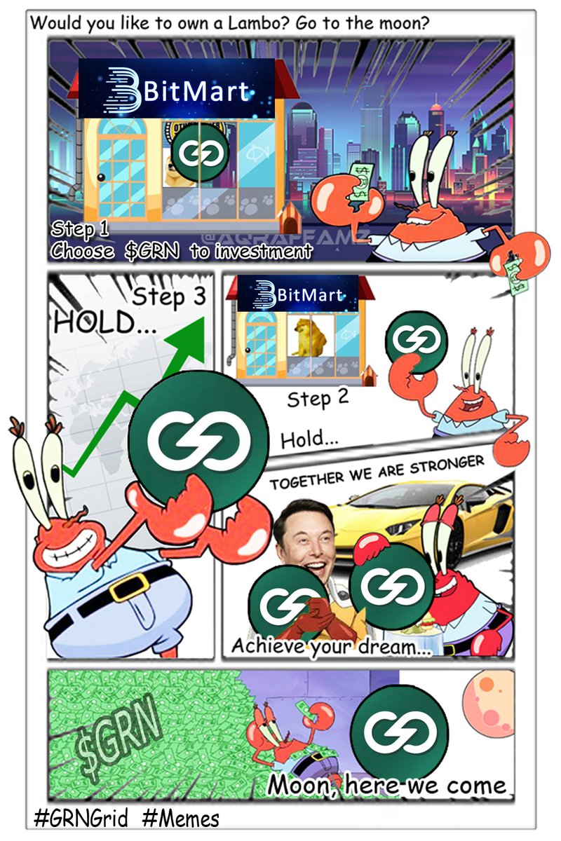 Aqraf_Famz's tweet photo. @GRNGRID my meme entry, sir @GRNGRID
these are some pictures of the original meme concept about $GRN
that I made,, not the result of a meme generator..
join bro:
@jodyydstr
@Aav5_12
@AdelioSalim
$G $GRN
#GRNGrid #MemeContest https://t.co/acUtS8d7mh