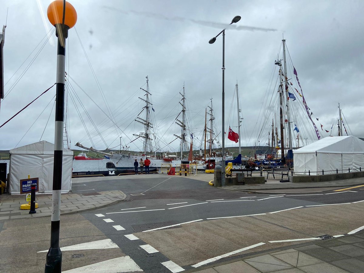 A busy morning across from the Lerwick office as the tall ships prepare for the next stage of their race.
#tallships2023 #lerwick