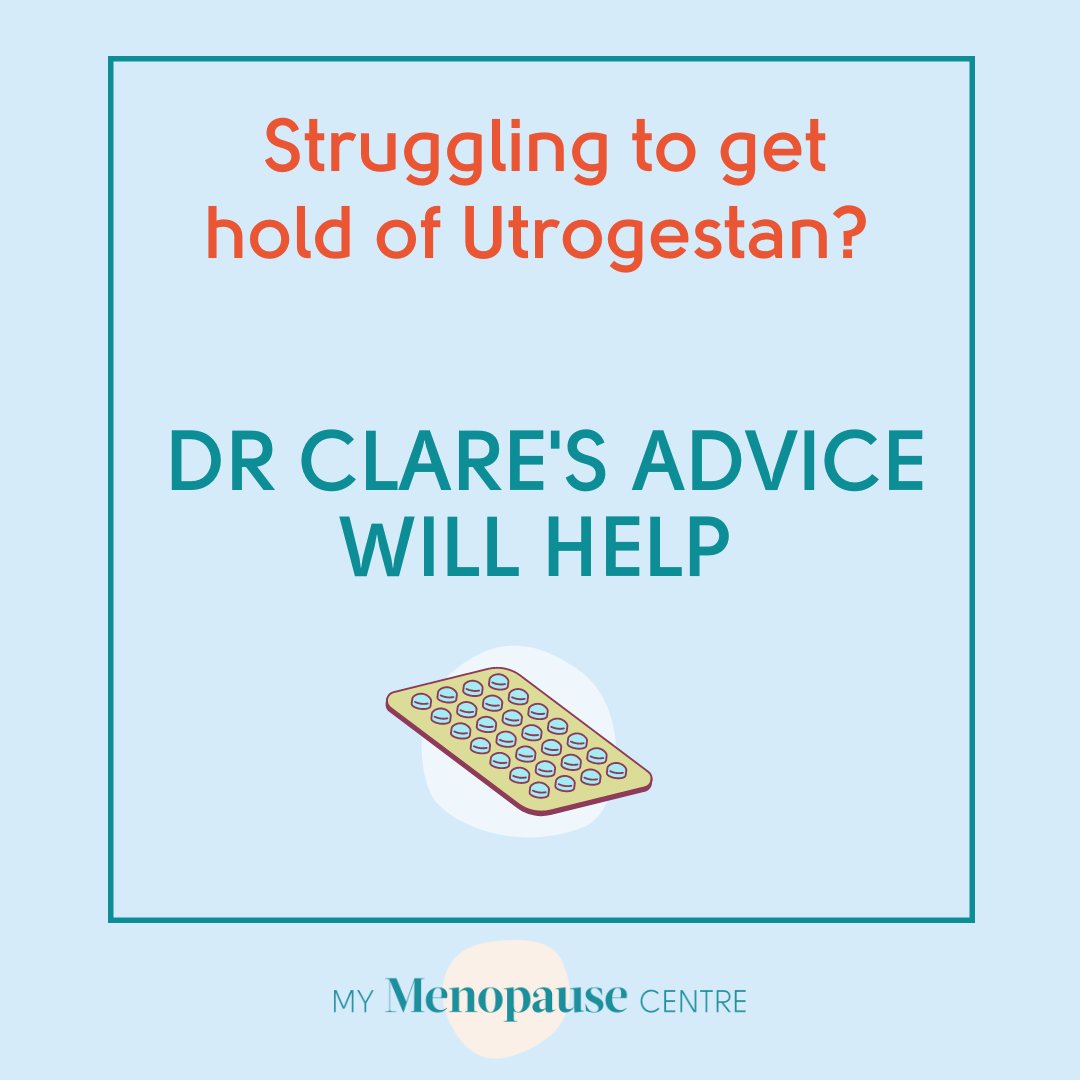 In this article, Dr Clare explains what progesterone is, why - for most women - it’s important as part of your HRT regime, and the alternatives if you find it difficult to take or you cannot find Utrogestan(TM) because of any supply shortages. 👉hubs.la/Q01Yz02p0