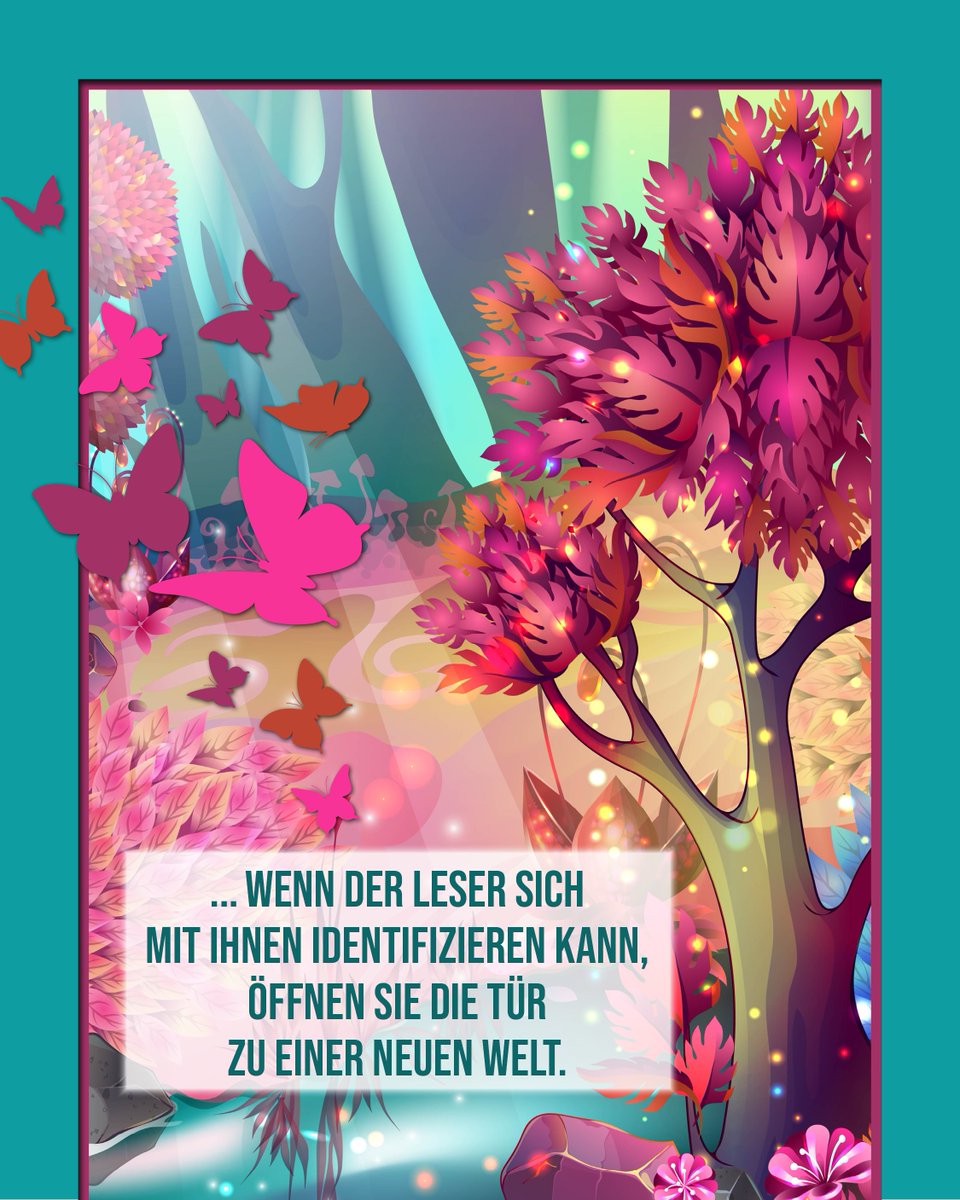 Protagonisten sind wie ein Schlüssel - wenn der Leser sich mit ihnen identifizieren kann, öffnen sie die Tür zu einer neuen Welt.