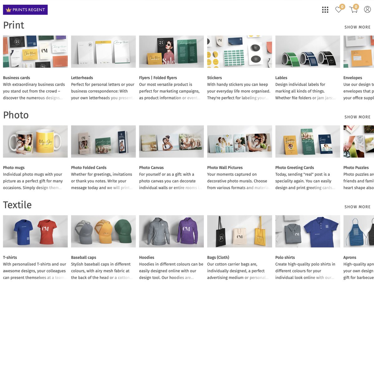Our DesignShop site allows you create your artwork online, either from scratch or based on one of our pre-designed templates. You can then place your order for printing or simply purchase your finished artwork and download.
zurl.co/ev5r