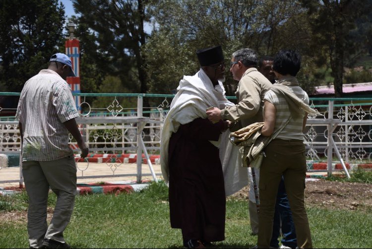 IvanGaidarov's tweet photo. Happy #Saint_Gabriel feast to all my #Ethiopian #Orthodox #Tewahedo Church followers ππ»
Memorable moments from my last visit to the church at #Kolubi and meeting with the abbot π
We had an incredible discussion at his premises following the worship service.
π·Own https://t.co/ywmlHSWkiD