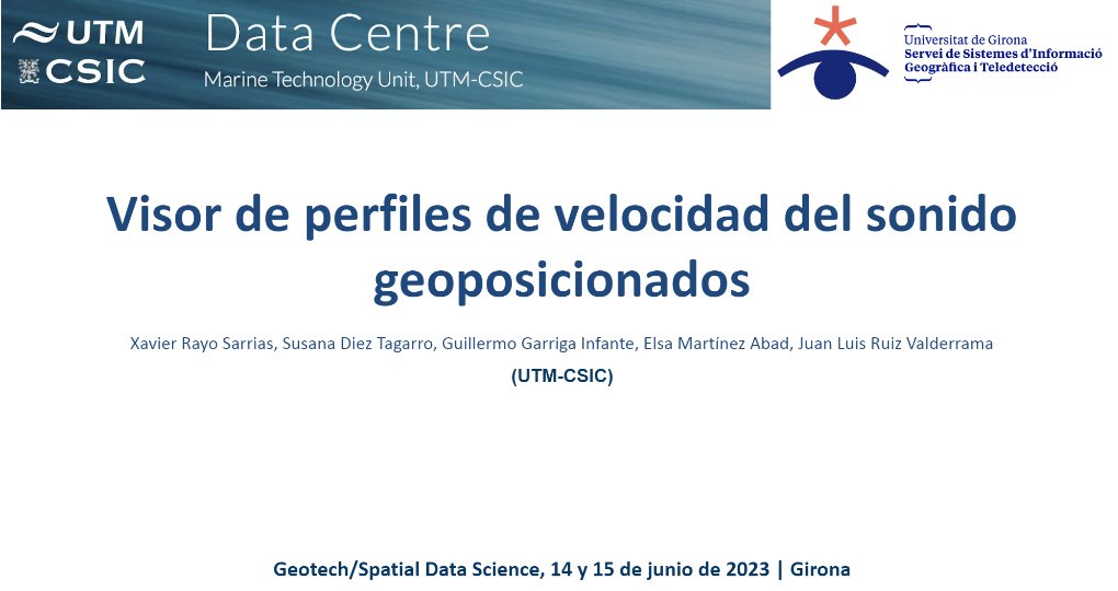 UTM-CSIC Data Centre (@datautm) on Twitter photo #SIGlibre2023 | Visor de perfiles de velocidad del sonido geoposicionados  
🔵Os dejamos la #Lightningtalks presentada el mes de junio en Girona por <a href="/raigs_x/">xavi rayo</a>
▶️diobma.udg.edu/handle/10256.1… #SIGlibre2023 | Visor de perfiles de velocidad del sonido geoposicionados  
🔵Os dejamos la #Lightningtalks presentada el mes de junio en Girona por <a href="/raigs_x/">xavi rayo</a>
▶️diobma.udg.edu/handle/10256.1…