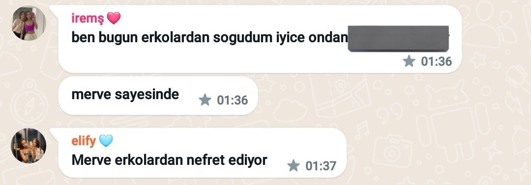 3 yeni mesaj