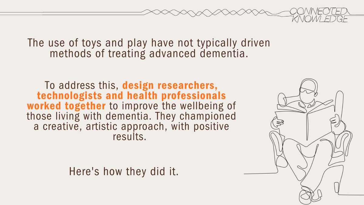 BritishAcademy_'s tweet photo. Design researchers, technologists and health professionals brought SHAPE and STEM research and practice together to improve the wellbeing of those living with advanced dementia, with positive results. https://t.co/YoC2hznaCX