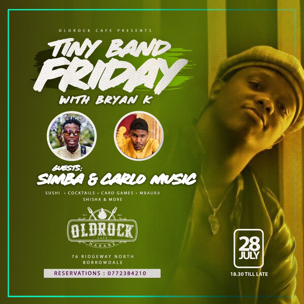 oldrockspace's tweet photo. Looking for a fun night out with friends?
Come to Oldrock Cafe this Friday for Tiny Band Friday and enjoy some great live music from @bryankbibo, Simba and Carlo Music plus delicious food and a fantastic atmosphere!
#TinyBandFriday #LiveMusic #CafeConcerts https://t.co/JJfLQft1A6