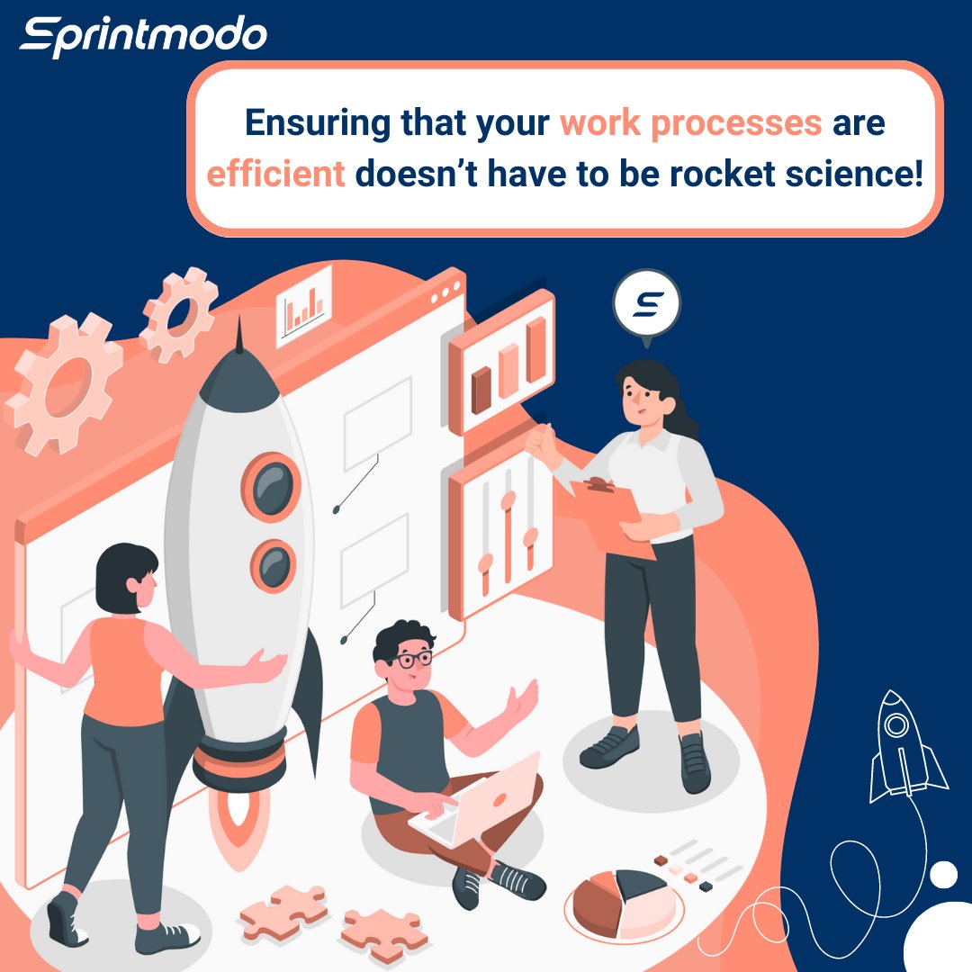 sprintmodo's tweet image. Ensuring that your work processes are efficient doesn’t have to be rocket science 🚀
Auditing your processes can prevent human errors, reducing mistakes. When was the last time you reviewed your company’s work processes for efficiency? #Teamwork #Momentum #TangibleActions