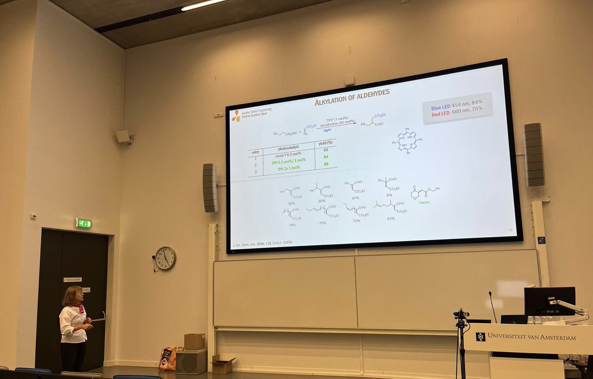 Prof. Gryko’s talk at Carbene and Nitrene Symposium in Amsterdam @carbene_nitrene #ISCNC2023