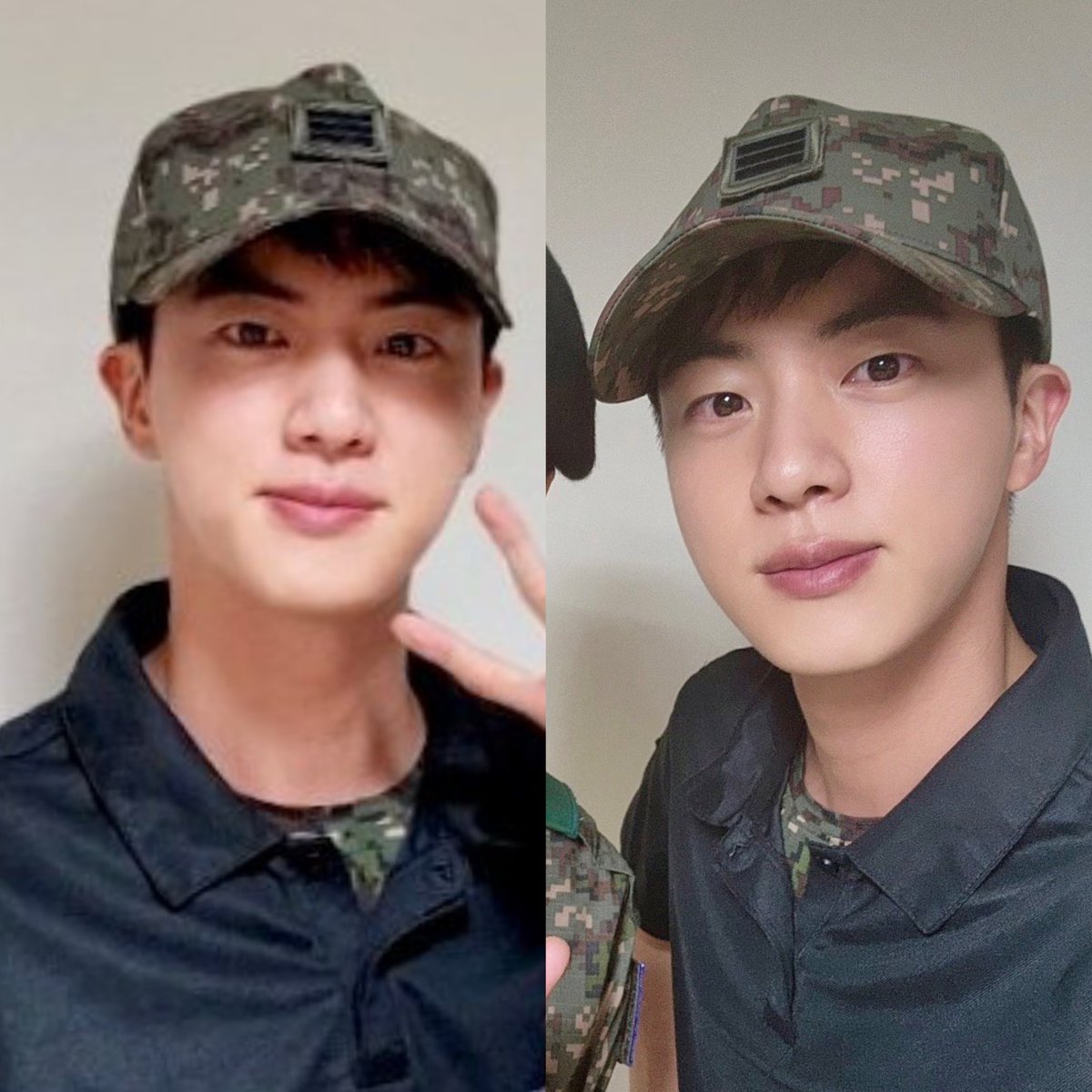 sevenrchive's tweet photo. YALL SEOKJIN HAS HAIR 😭 https://t.co/yzollOK6wt