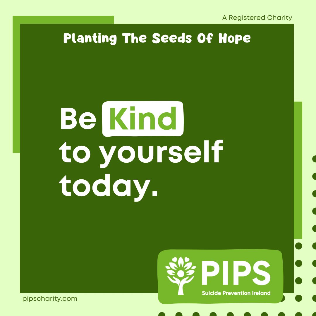 Be kind to yourself today!💚 To be kind to yourself is to love yourself and forgive yourself for not being perfect. Talk kindly to yourself. Think about how you speak to your loved ones and use that voice on yourself. Planting The Seeds Of Hope #bekindtoyourself