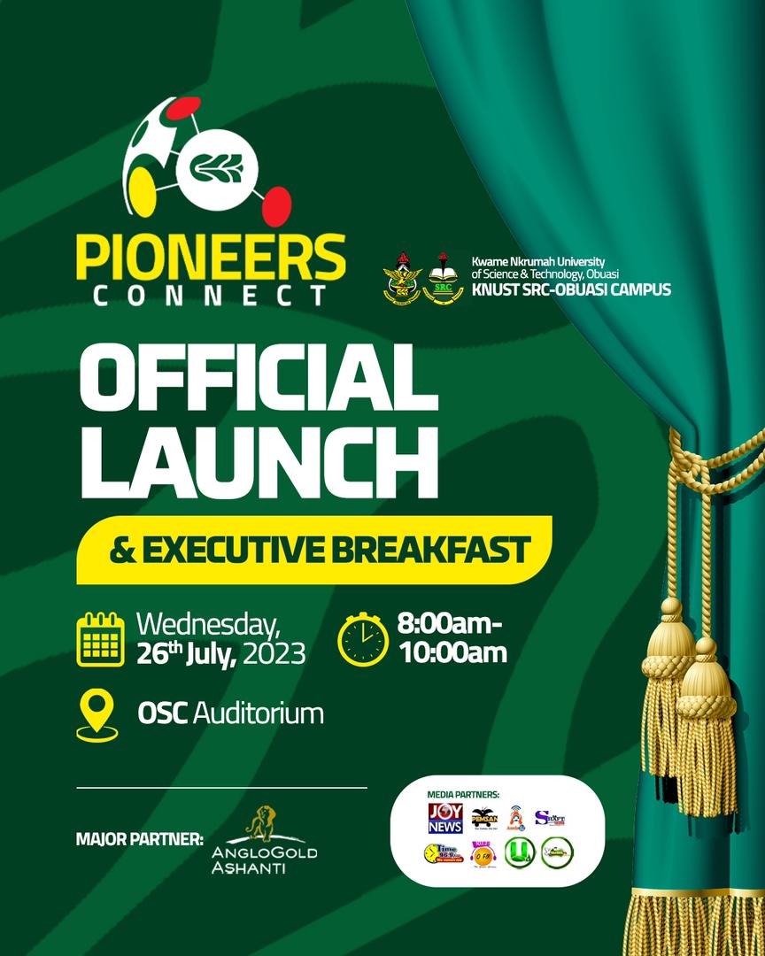 The Pioneers Connect Official Launch has been postponed to 12:30 pm due to unforeseen circumstances. 

Kindly be at the Hangar Auditorium after noon to partake in the auspicious program. 

Sorry for the inconvenience.