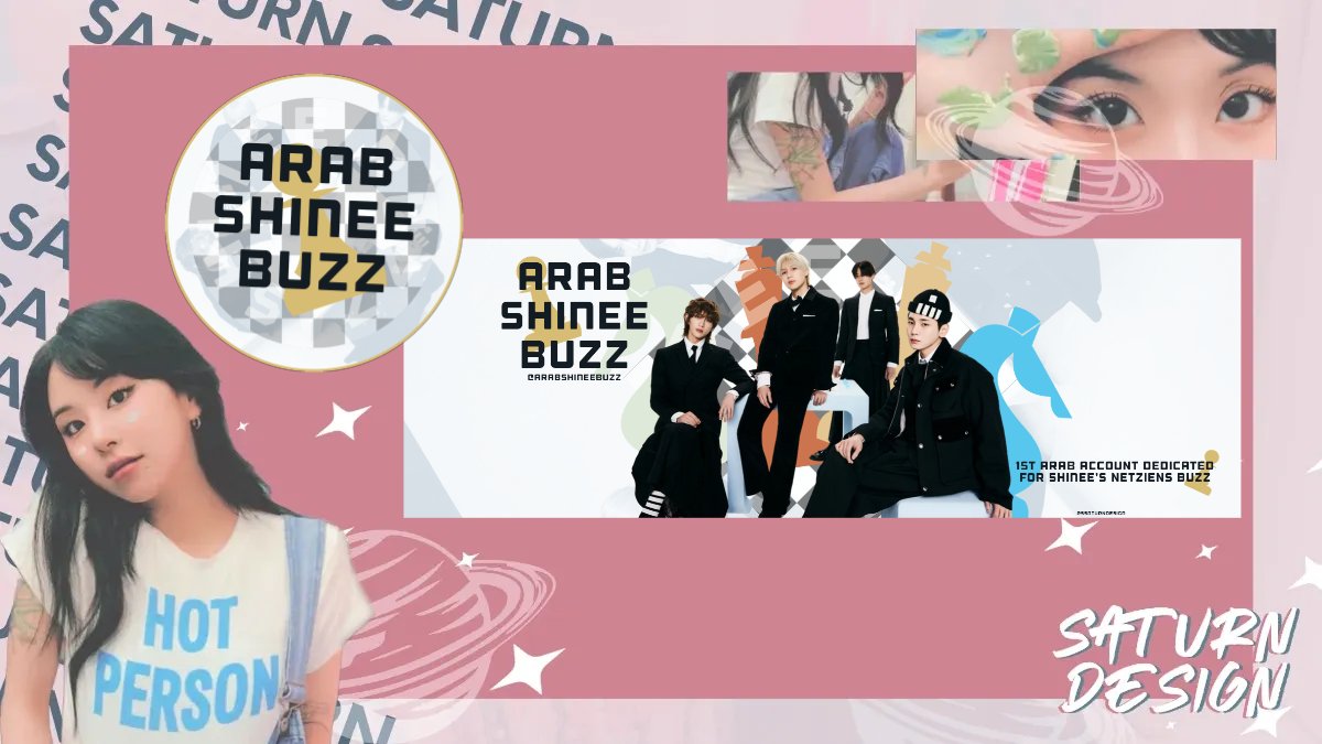 🪐تصميمنا لـ @ArabSHINeeBuzz 🎨