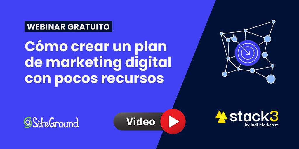 🚀 ¡Descubre cómo triunfar en el marketing digital con pocos recursos en este completo webinar gratuito! 

🌐 Stack-3 te trae la fórmula mágica para el éxito. ¡No te lo pierdas! 

martechforum.com/articulo/webin…

#MarketingDigital #WebinarGratis #Stack3
<a href="/Stack3Marketing/">Stack3</a> @siteground_es