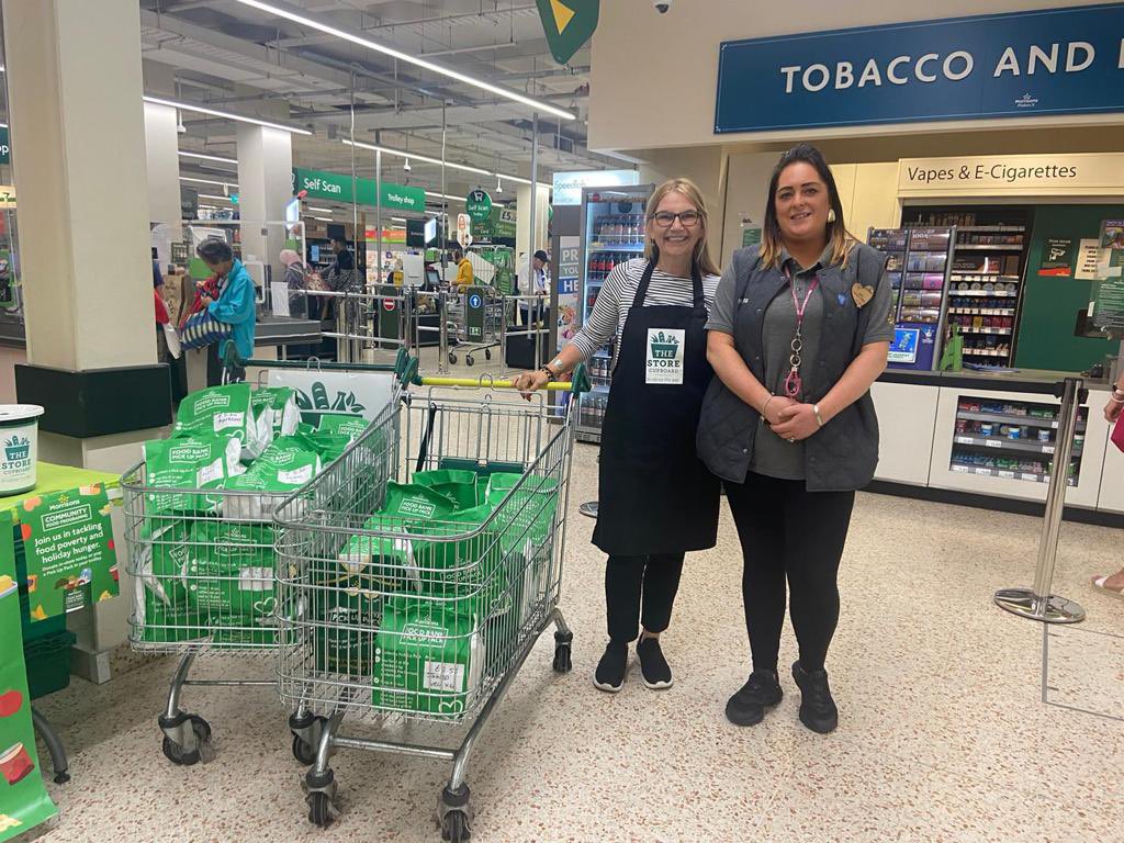 storecupboardW7's tweet photo. A massive thank you to Lois and the team at Morrisons Ealing Broadway for the very successful food collection for The Store Cupboard last week 🙌
#thestorecupboard #localsupport https://t.co/tlqighQdiA