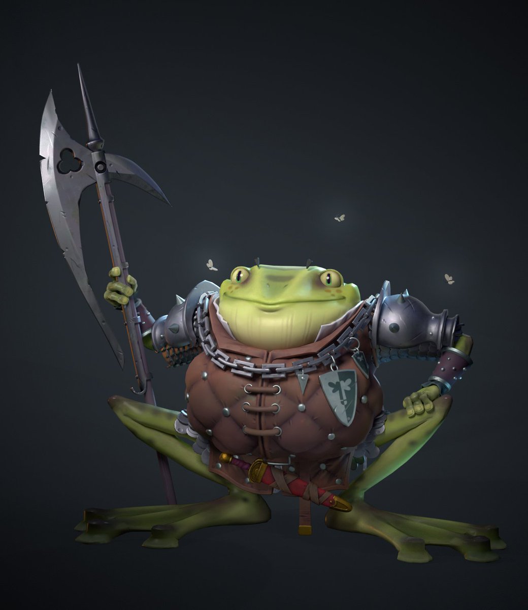 jane_halva's tweet photo. It Is Wednesday My Dudes 🐸
and my new work 
⬇️ More renders on my ArtStation below 📷 https://t.co/NsUuU04T0r https://t.co/5LzexxeFIO