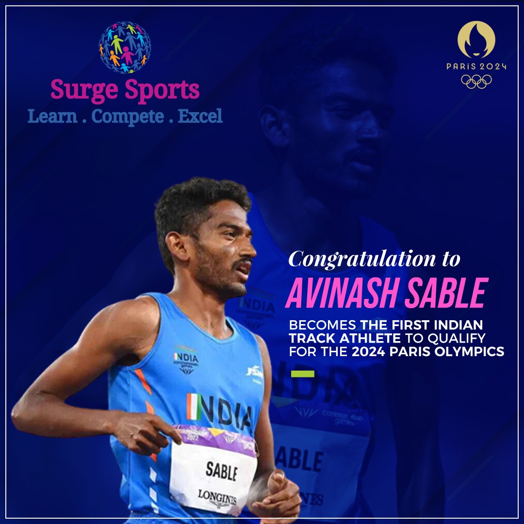 Congratulations <a href="/avinash3000m/">Avinash Sable</a>   on becoming the first Indian track athlete to qualify for the 2024 Paris Olympics after finishing sixth with his second career-best time in the Silesia Diamond League.