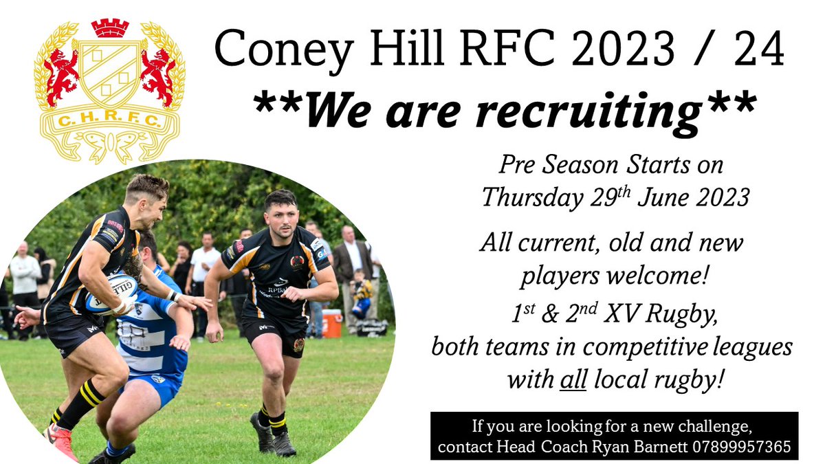 Coney Hill RFC tweet media