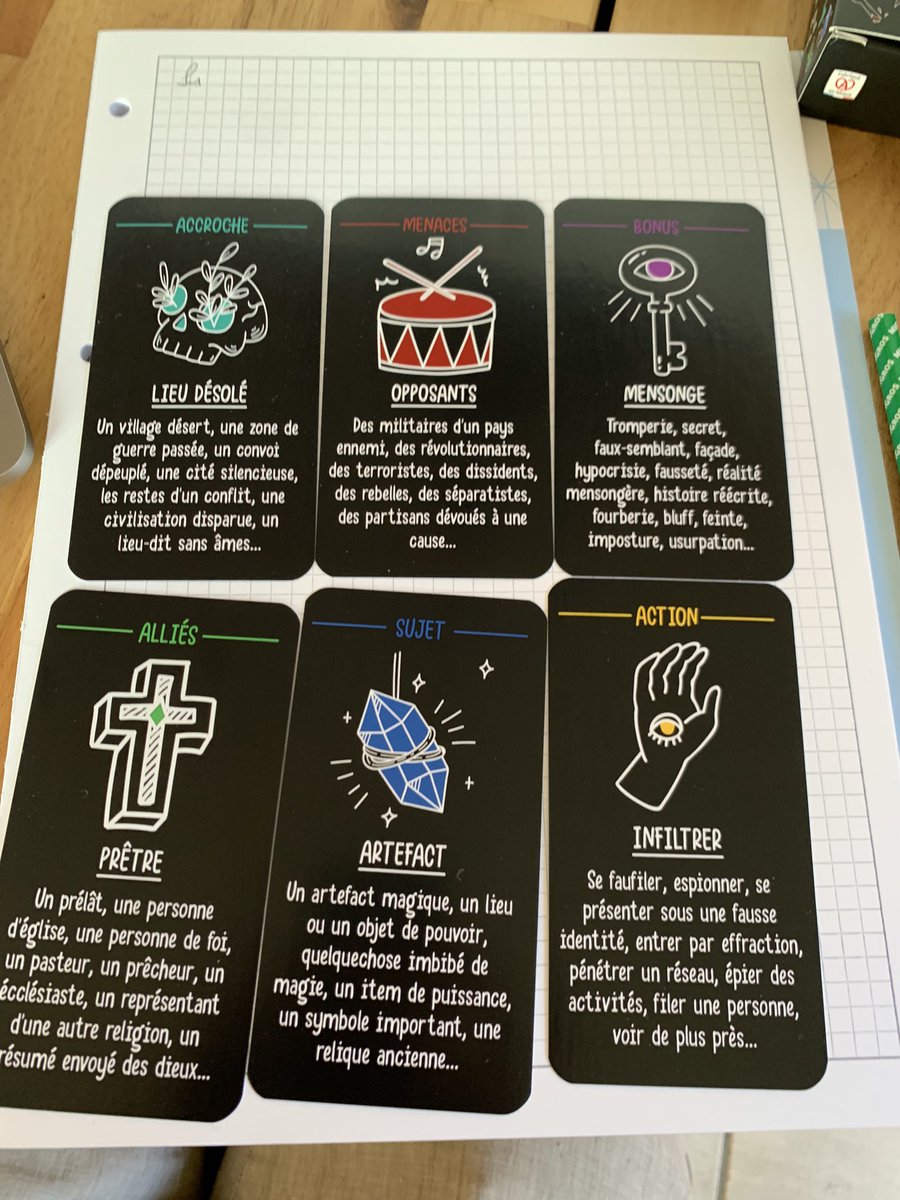 Session DnD improvisée à l’aide des cartes faites par <a href="/LeScenarurgien/">Le Scénarurgien</a> 👌🏻😁
Les joueurs ont échoué mais c’était une belle aventure !