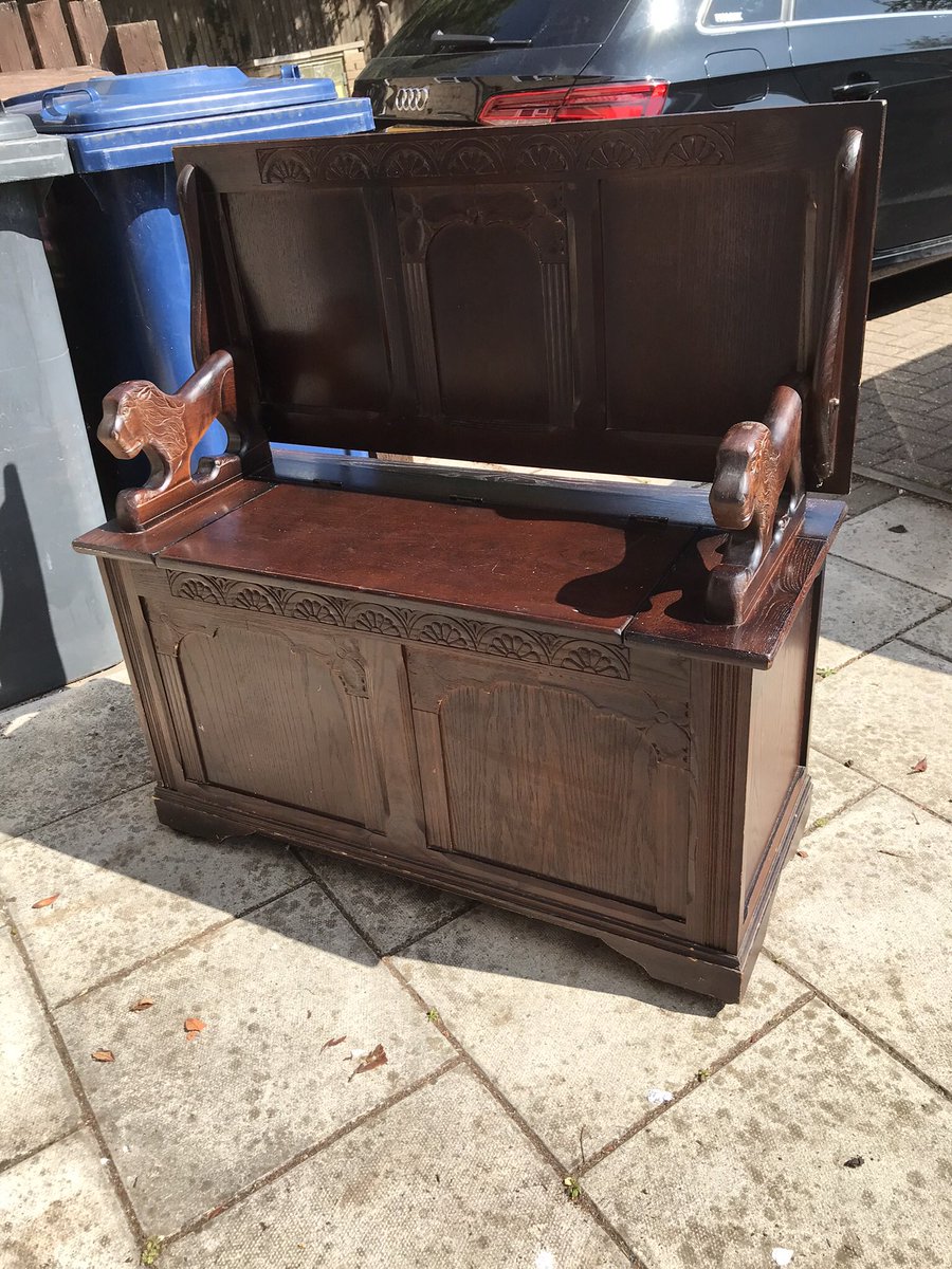 Anyone interested in buying a monks table/storage. Message me .