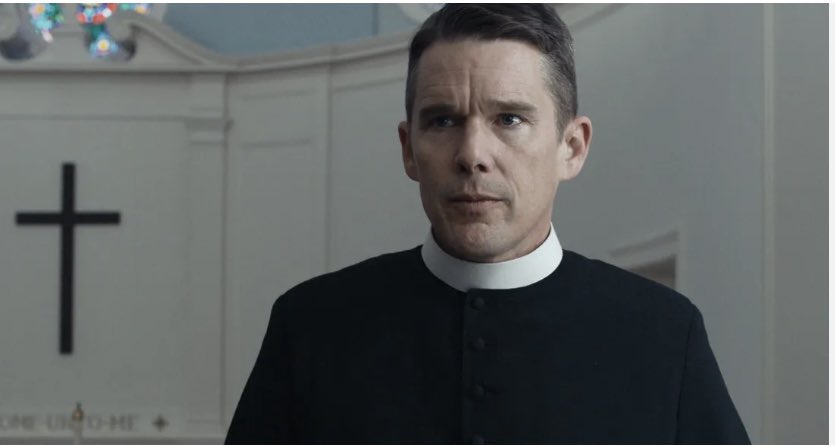 robert__butler's tweet photo. Many good questions raised by psychoanalyst Josh Cohen’s talk @KairosClub (@StEthelburgas). Anger about #climate crisis discussed here in terms of Paul Schrader’s “First Reformed” about a priest’s exposure to radical environmentalism #energyhumanities #envhum https://t.co/of5VvpVvA9